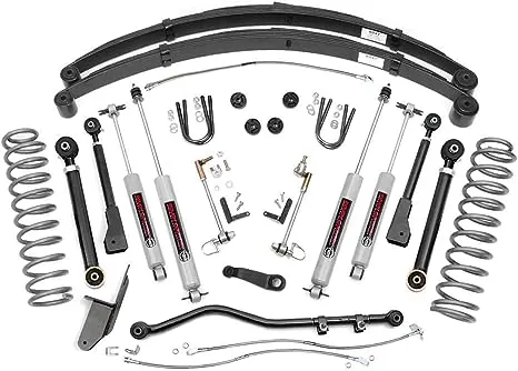 Rough Country X-Series 4.5" Lift Kit for 1984-2001 Jeep Cherokee XJ 4WD - 63330